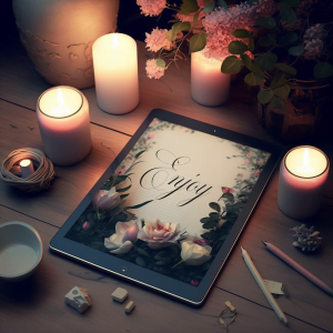 Practice Calligraphy on iPad